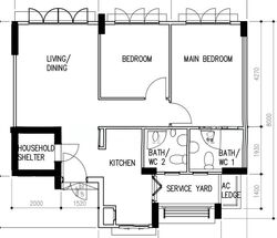 Blk 174A Paya Lebar Lodge (Hougang), HDB 3 Rooms #576326891